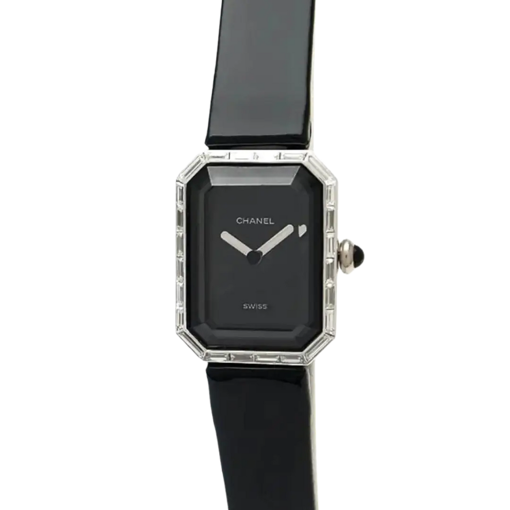 Chanel Première Baguette Diamond Bezel H0096 Ladies Watch K18WG Quartz