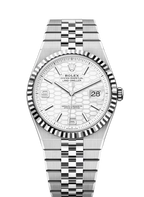 Rolex Land-Dweller 127334 White Honeycomb Motif