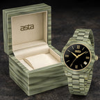 Asta Olive Rock Phantom Acetate Watch