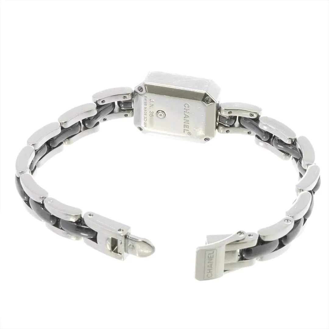 CHANEL Premiere H2163 Diamond Bezel Ceramic Quartz Black Dial Ladies 90275660